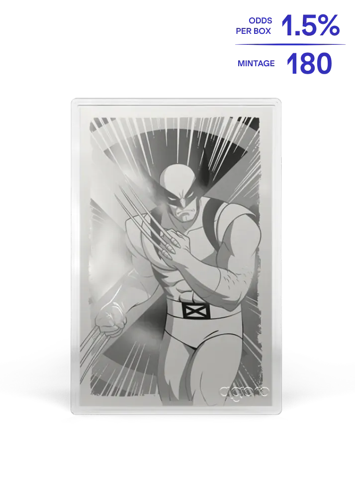 Marvel X-Men '97 Heroes 5g Silver Foil Blind Box by Agoro