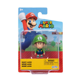 Baby Luigi - Super Mario Nintendo 2.5" Figure Wave 56 Jakks Pacific