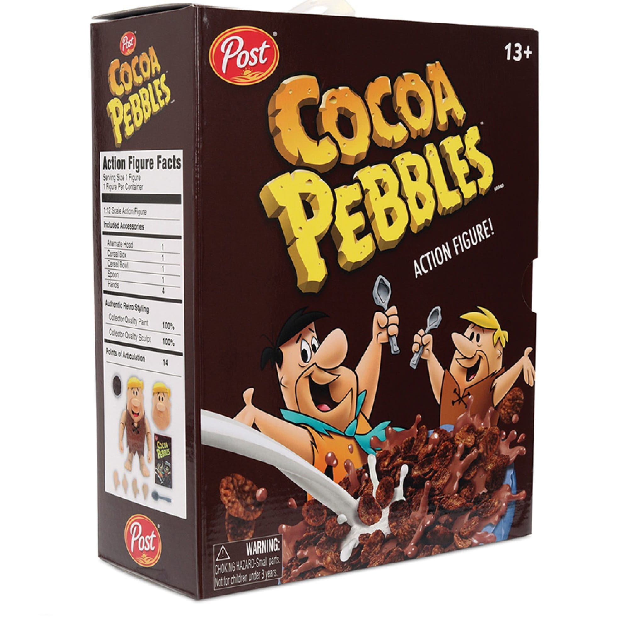 Barney Rubble - Cocoa Pebbles 1/12 Scale Action Figure Jada Toys