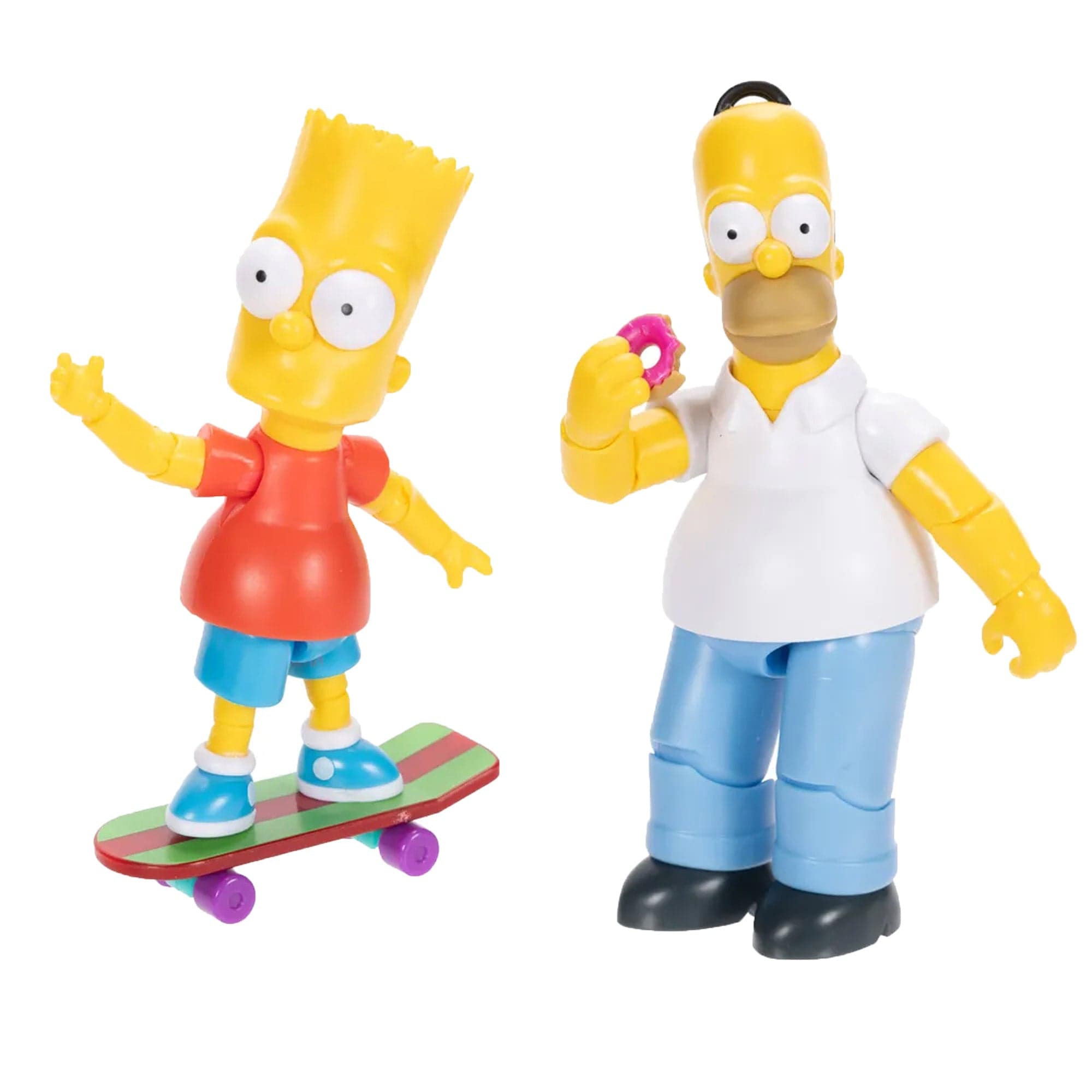 clown homer simpsons figurine homer and krusty NIB neuf boite figure clown homer simpsons figurine homer and krusty NIB neuf boite figure