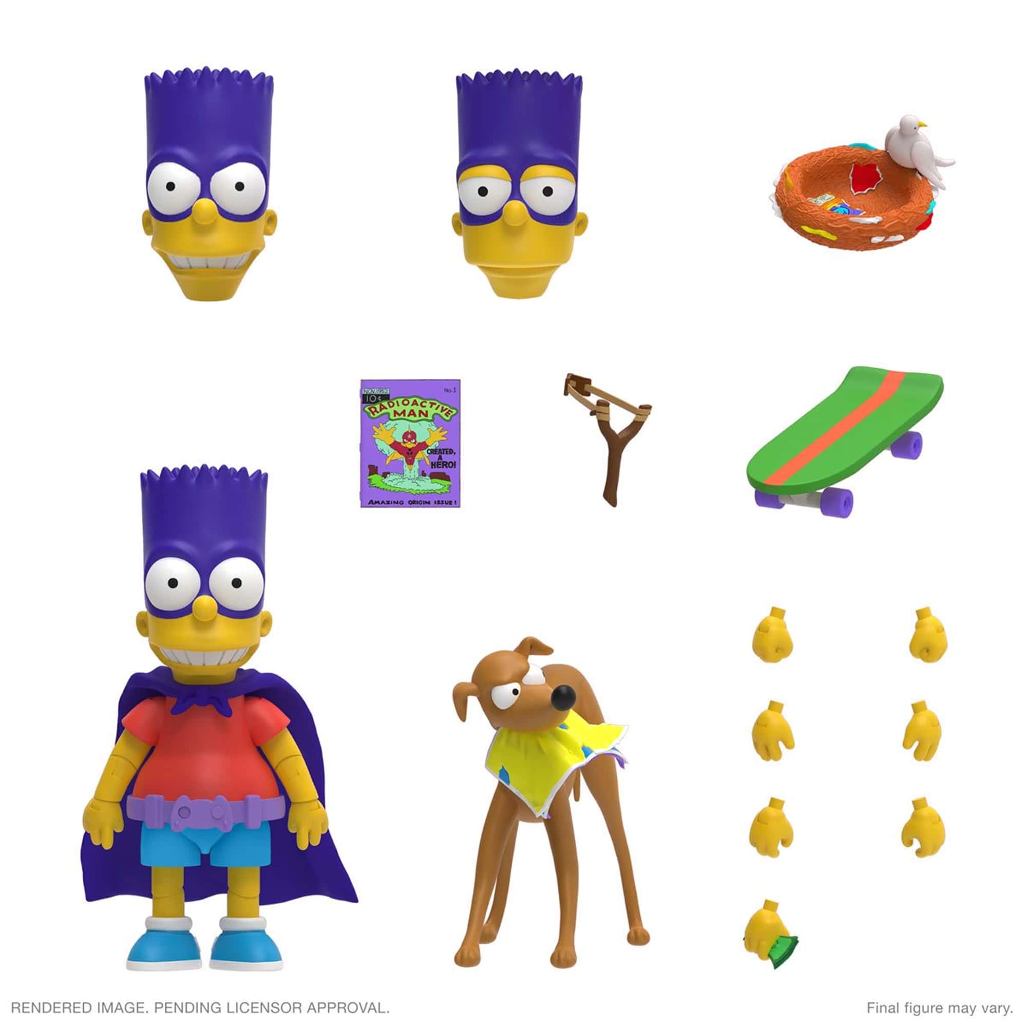 Bartman The Simpsons Ultimates Action Figure by Super7