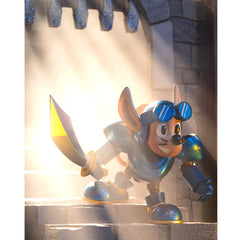 Rocket Knight Adventures Sparkster Battle Damaged Sig. Series 1:12 Figure Premium DNA