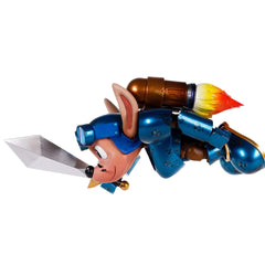 Rocket Knight Adventures Sparkster Battle Damaged Sig. Series 1:12 Figure Premium DNA