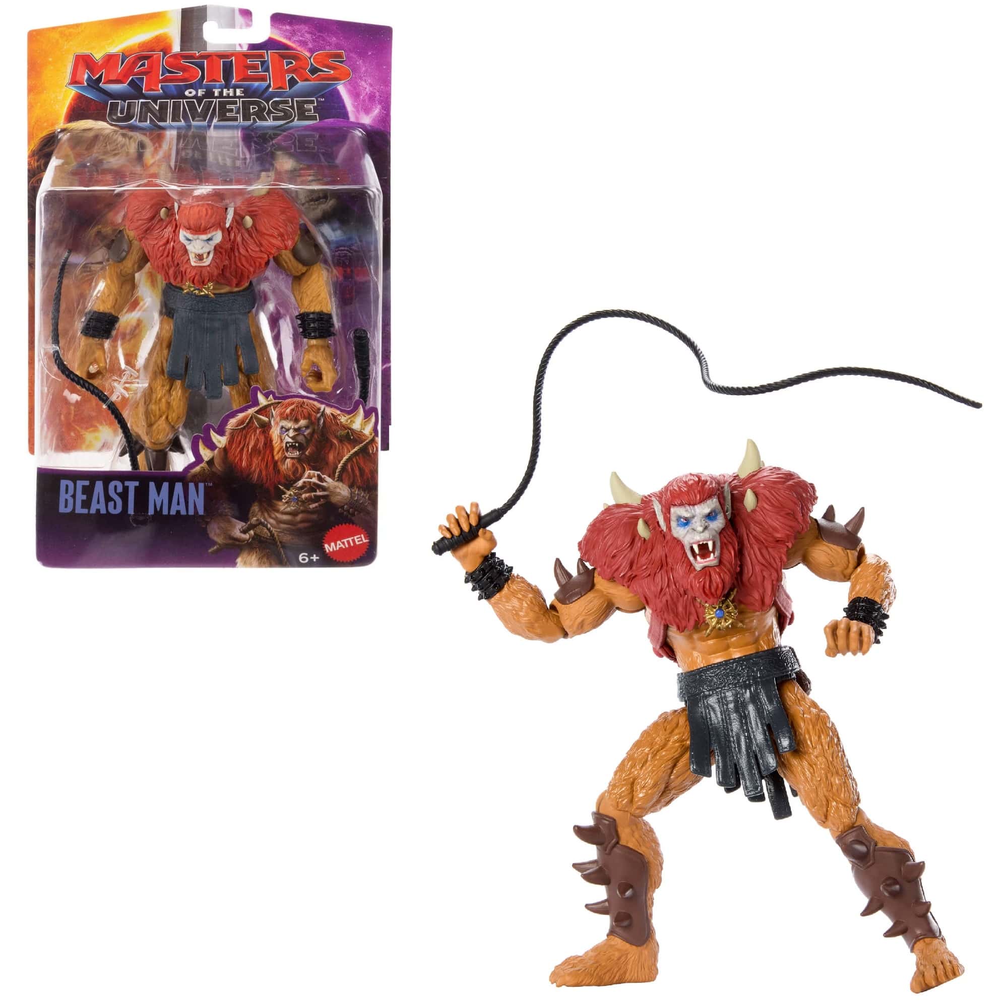 Beast Man - Masters of the Universe 2026 Movie Action Figure with Whip by Mattel