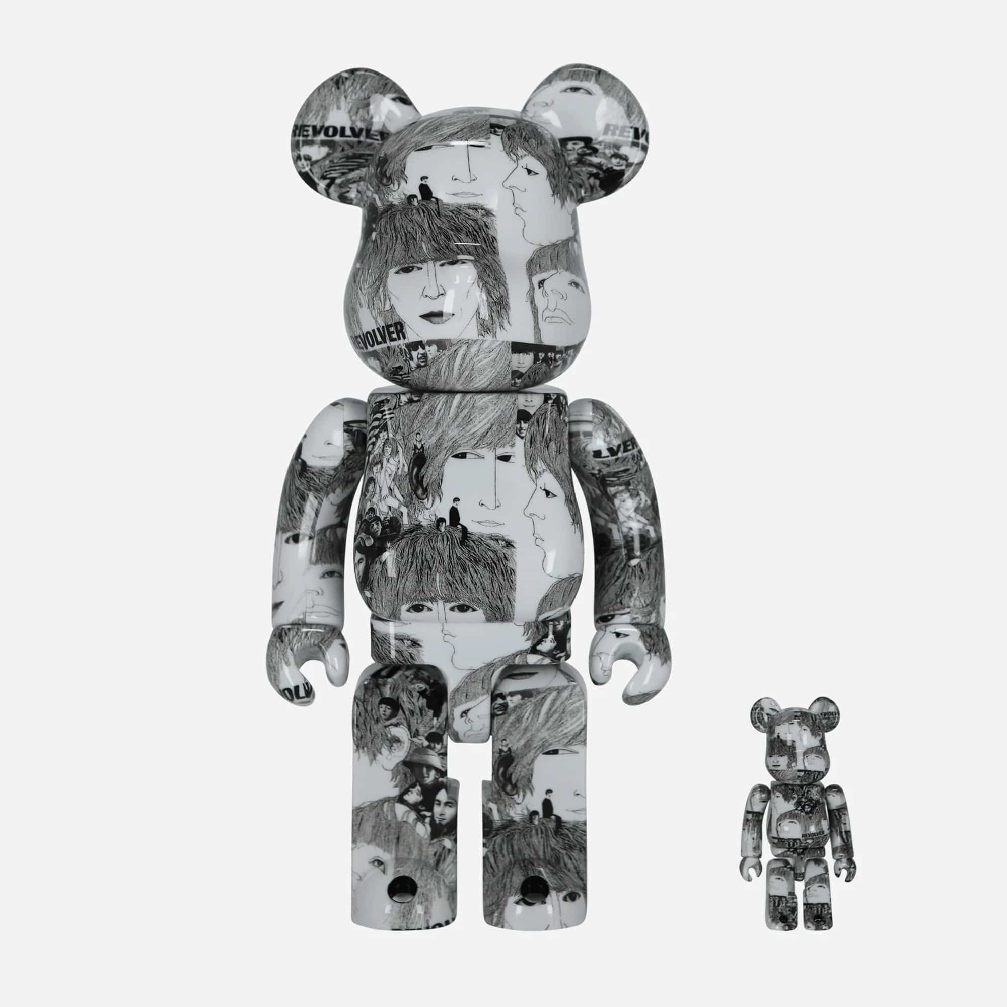 The Beatles Revolver 400% + 100% Bearbrick Combo by Medicom