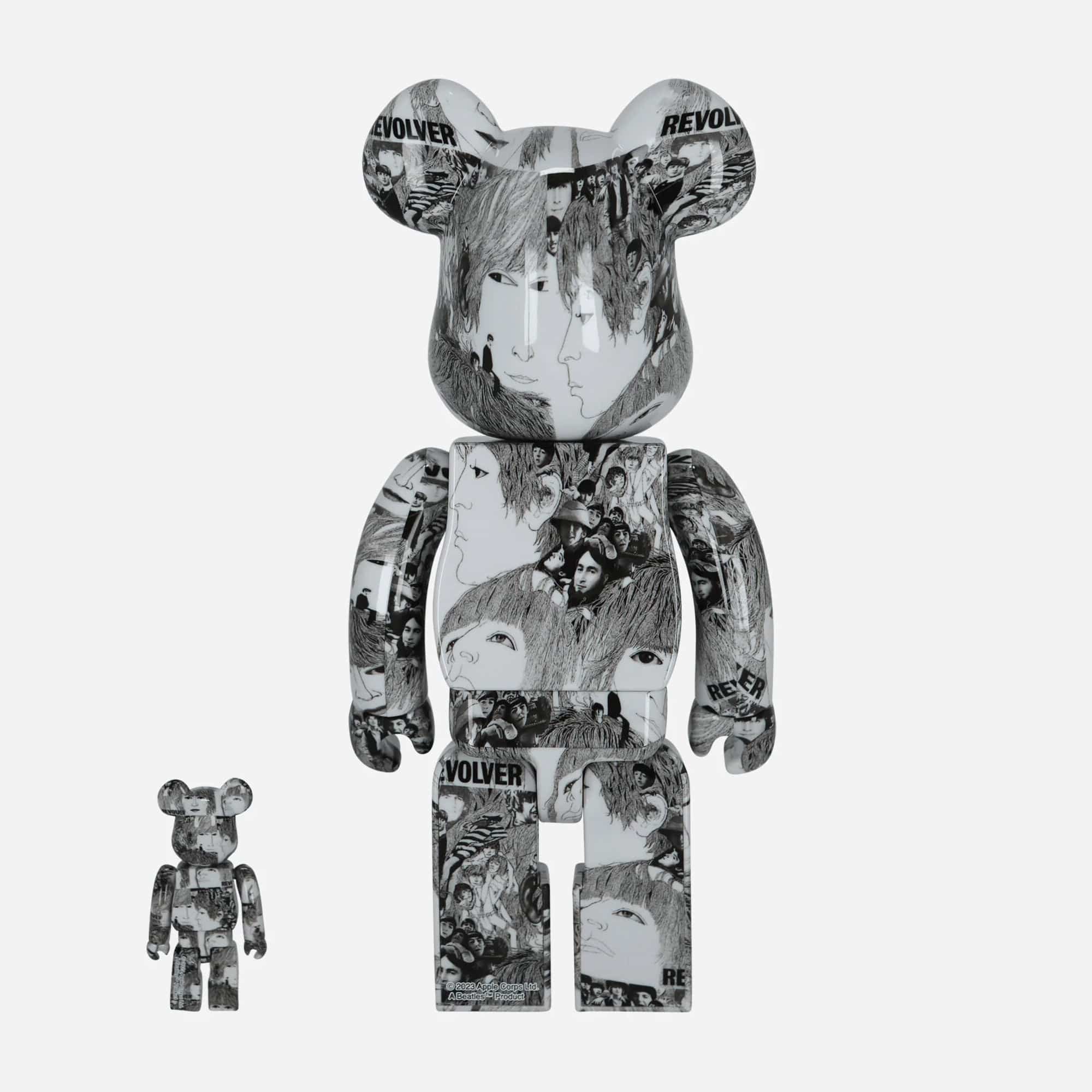 The Beatles Revolver 400% + 100% Bearbrick Combo by Medicom