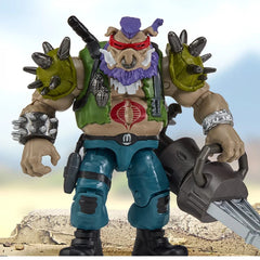 Bebop as Ripper - TMNT x G.I. Joe Action Figure with Accessories by Playmates Toys