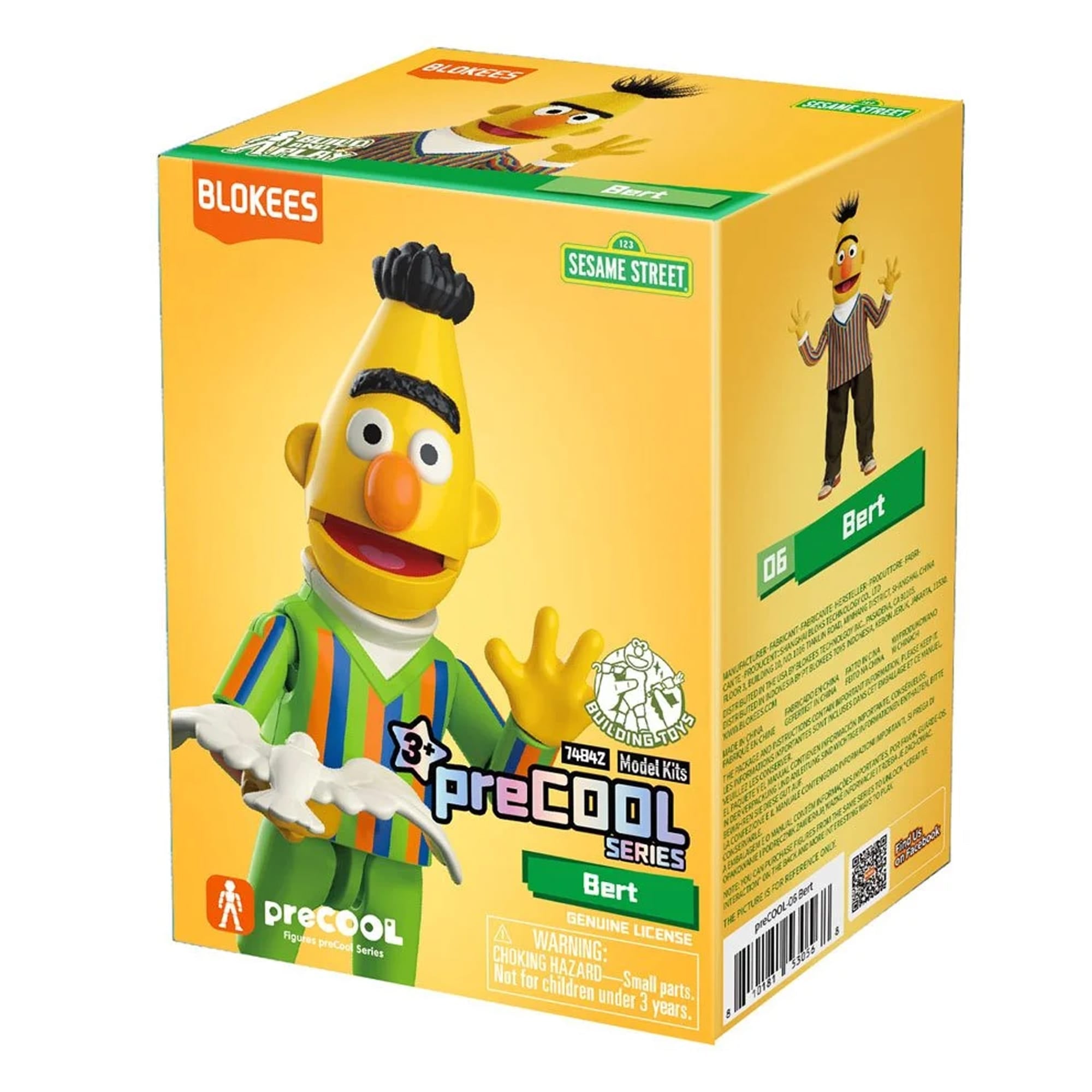 Bert Sesame Street Mini Model Kit Series 2 Blokees