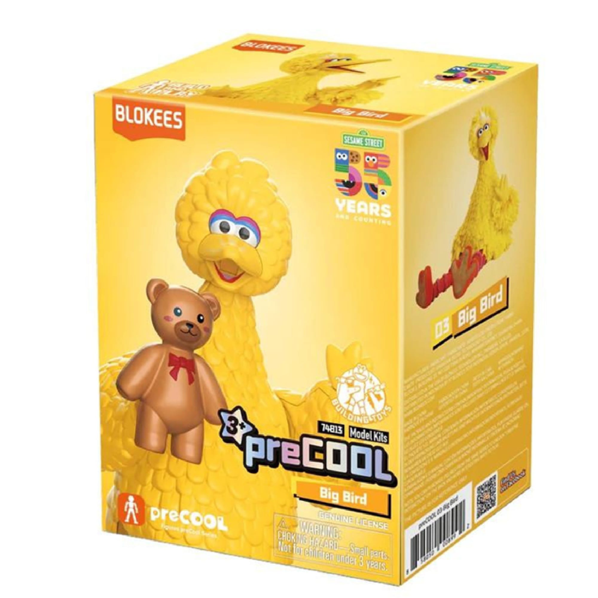 Big Bird Sesame Street Mini Model Kit Series 1 Blokees