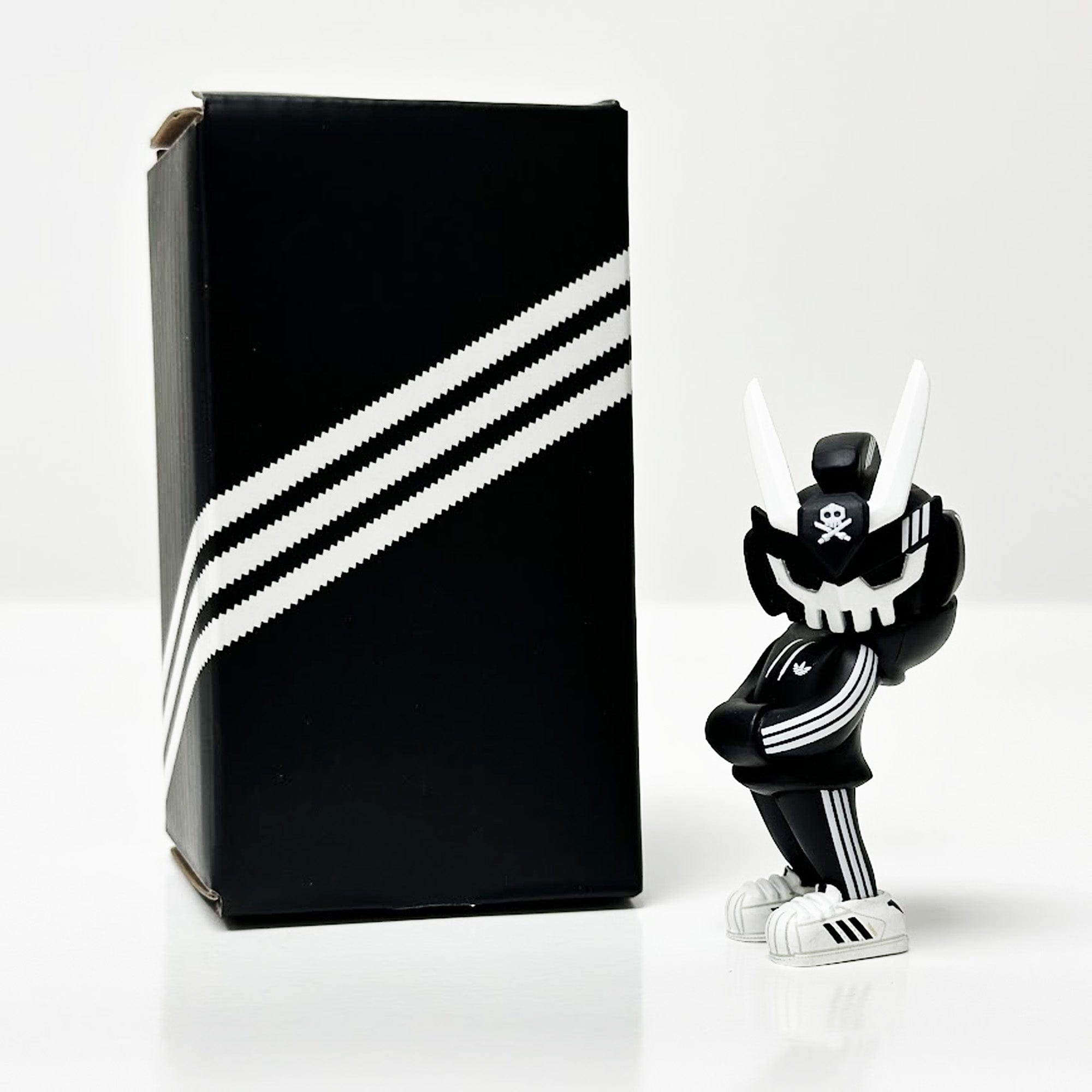 Adidas Black 3-inch Micro TEQ63 by Quiccs x Martian Toys