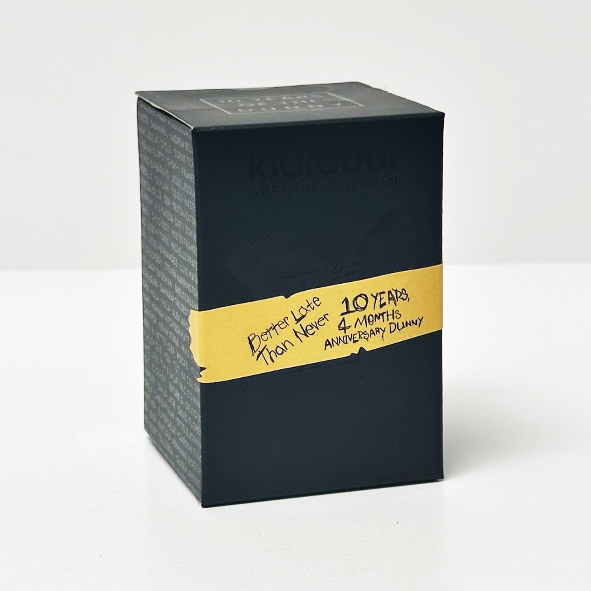 Black 10 Year Anniversary Dunny by Kidrobot