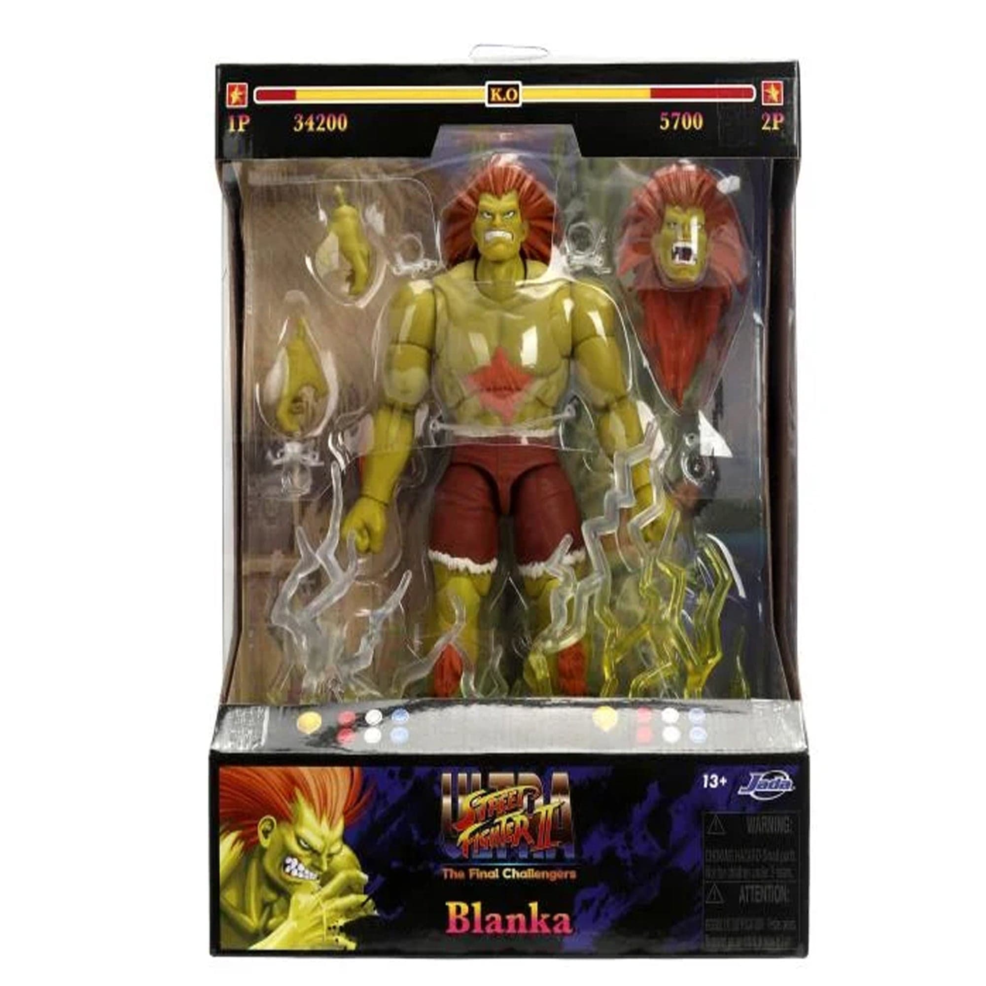 Blanka - Ultra Street Fighter II Action Figure 1/12 Scale by Jada Toys