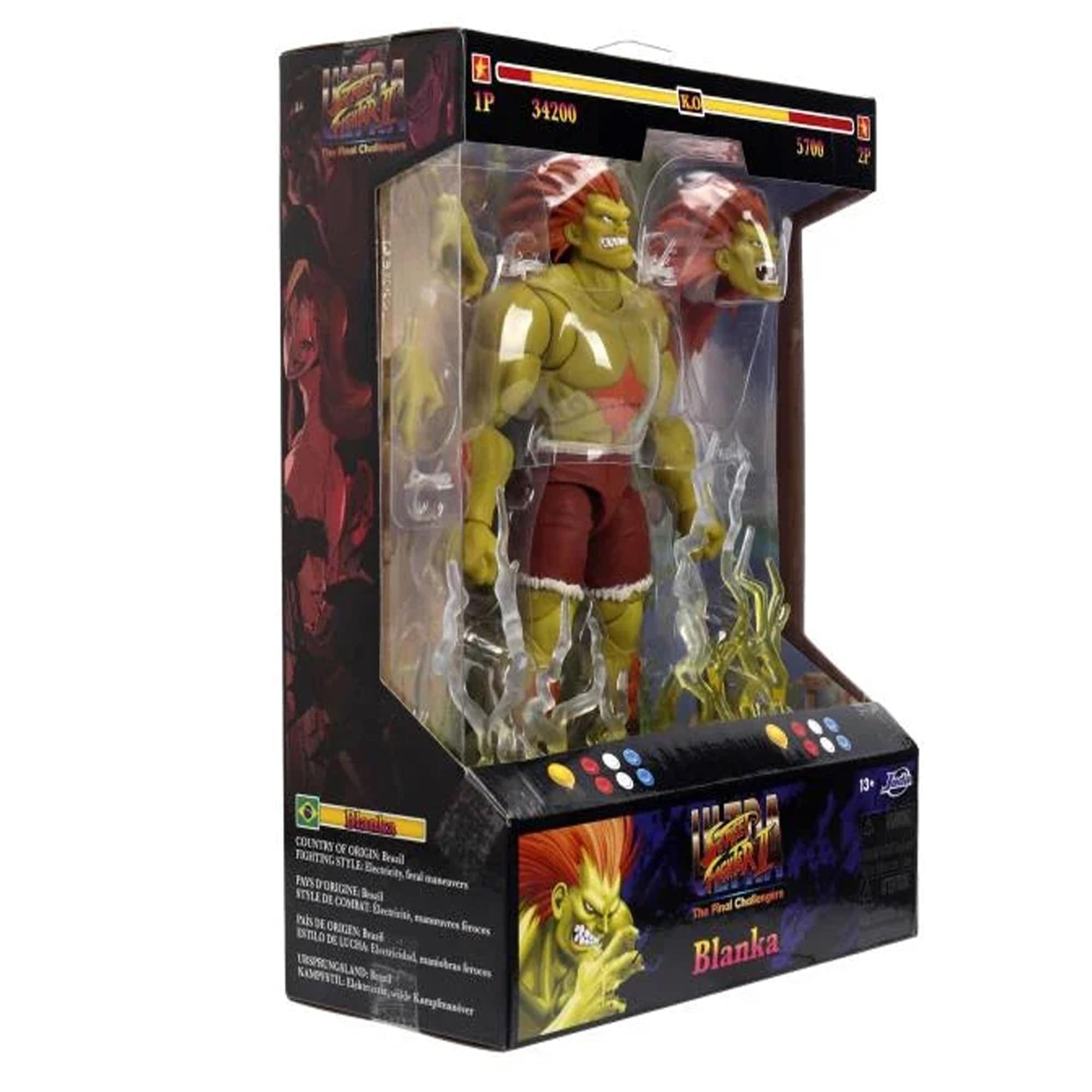 Blanka - Ultra Street Fighter II Action Figure 1/12 Scale by Jada Toys