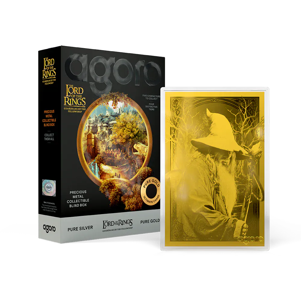 The Lord of the Rings 5g Silver Foil Blind Box by Agoro