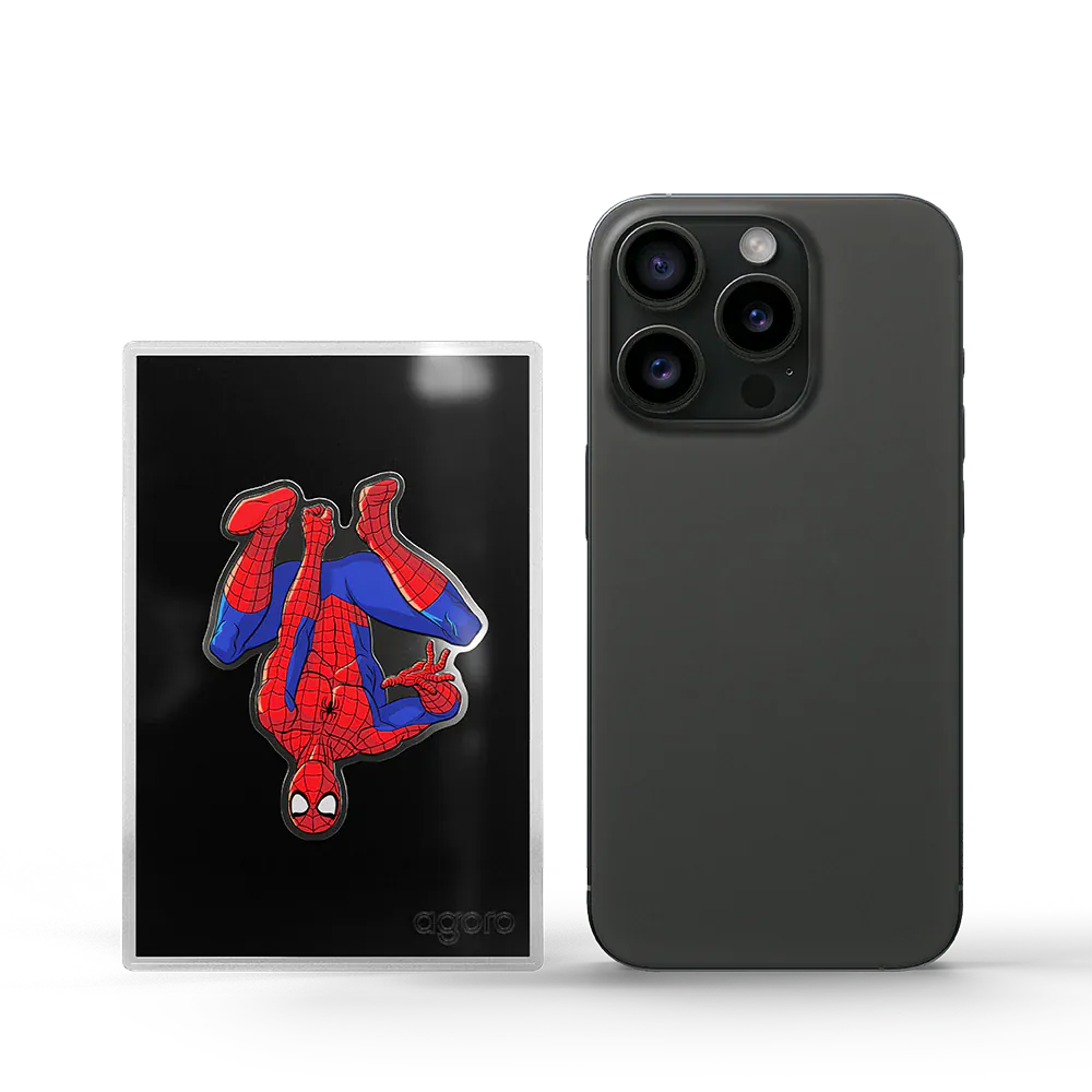 Marvel Spider-Man Transforms 1/2 oz Silver Coin Blind Box by Agoro
