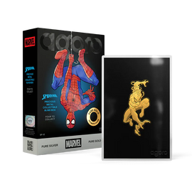 Marvel Spider-Man Transforms 1/2 oz Silver Coin Blind Box by Agoro
