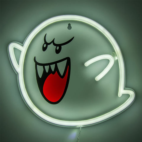 Boo - Nintendo Super Mario Bros. Wall Mountable LED Neon Light by Paladone