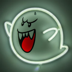 Boo - Nintendo Super Mario Bros. Wall Mountable LED Neon Light by Paladone
