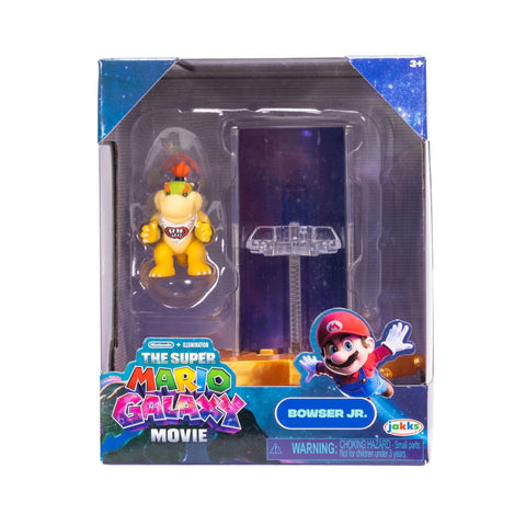 Bowser Jr. 1.5 inch Feature Figs Super Mario Galaxy Movie Jakks Pacific