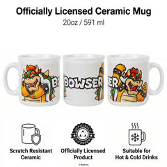 Nintendo Super Mario - Bowser Name 11 oz Ceramic Mug