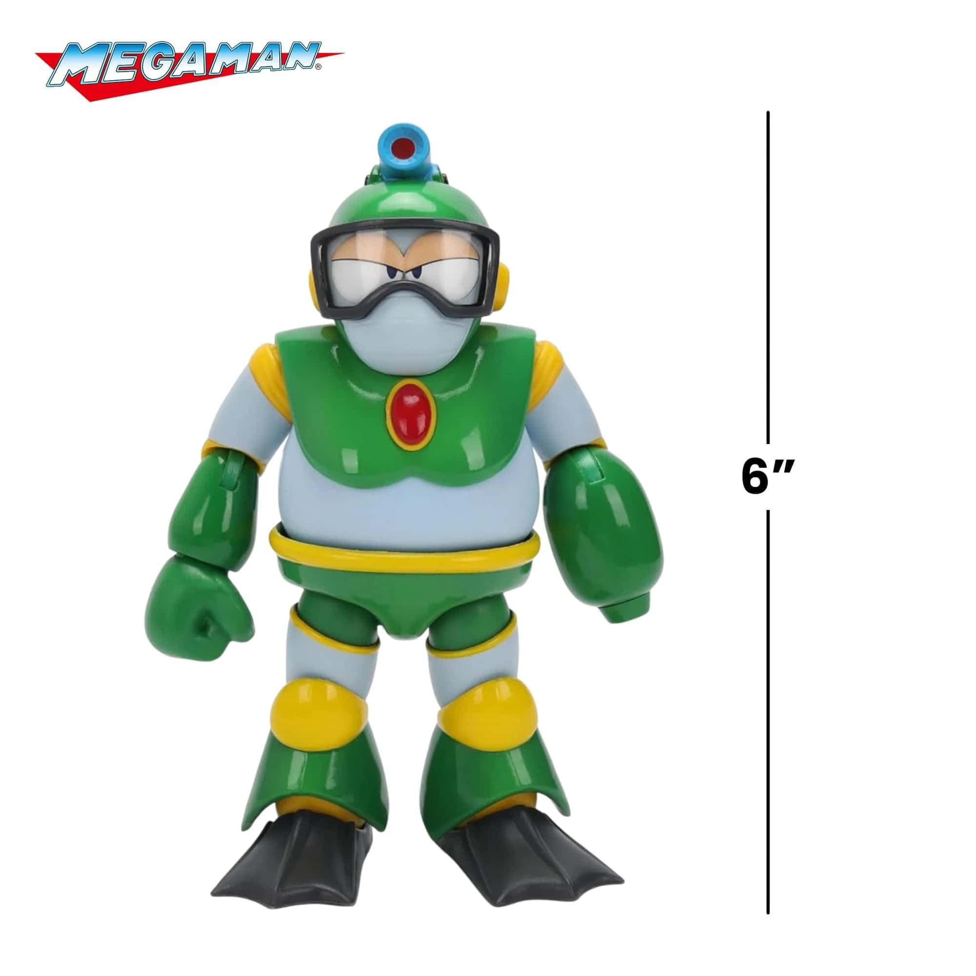 Bubble Man Deluxe Mega Man 1/12 Scale Action Figure by Jada Toys