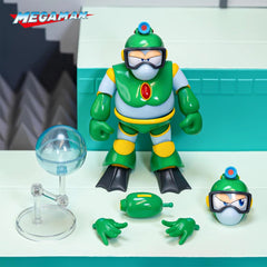 Bubble Man Deluxe Mega Man 1/12 Scale Action Figure by Jada Toys