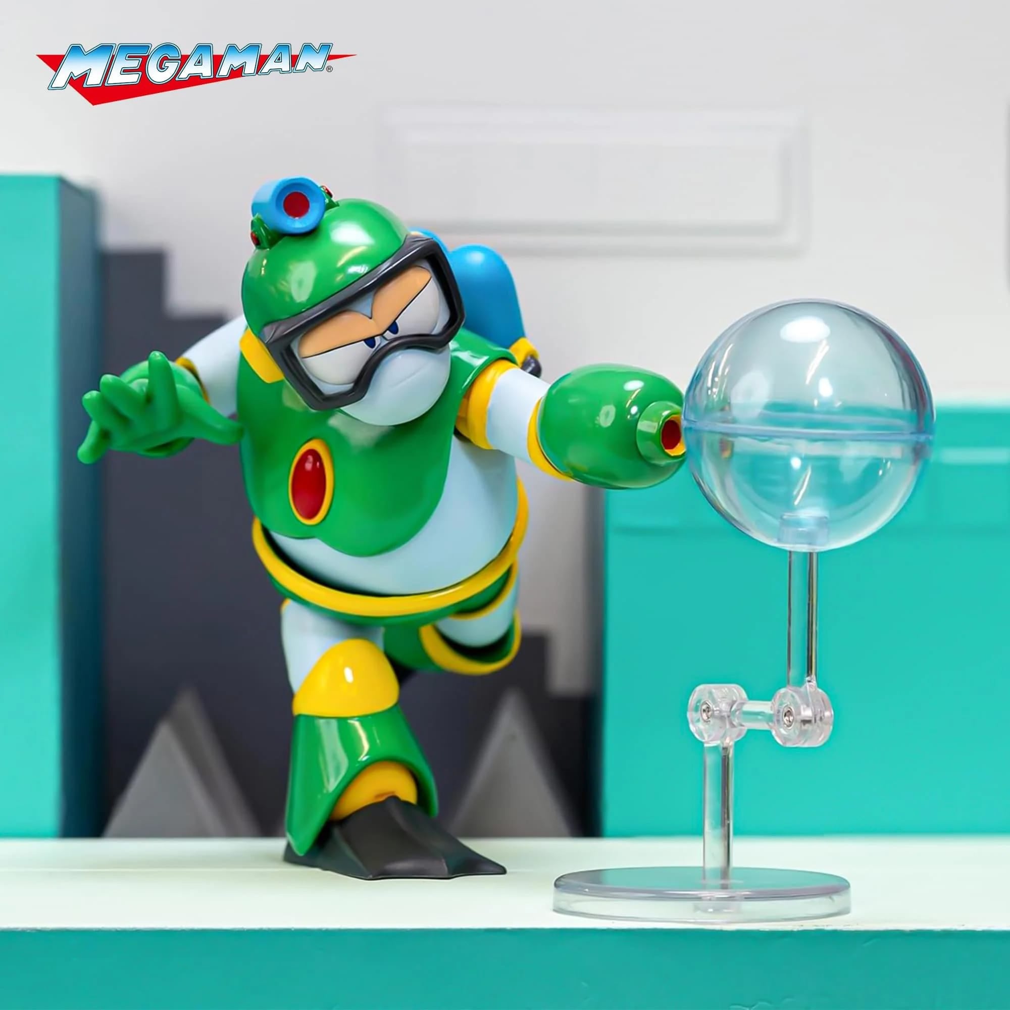 Bubble Man Deluxe Mega Man 1/12 Scale Action Figure by Jada Toys