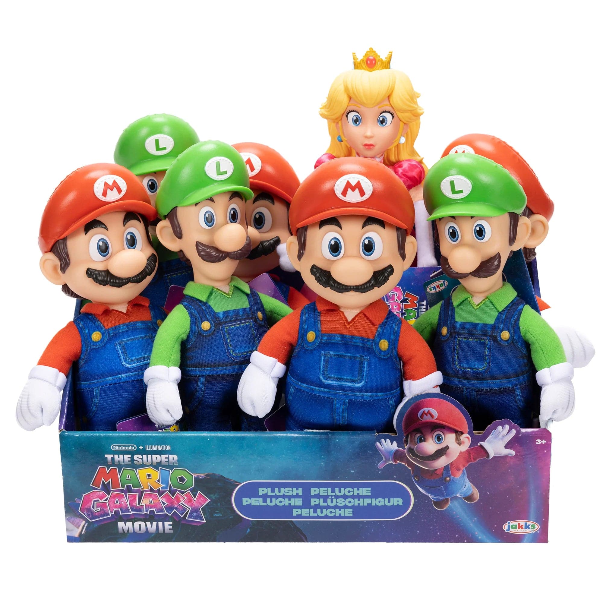 Luigi - Super Mario Galaxy Movie Plush Figure Jakks Pacific