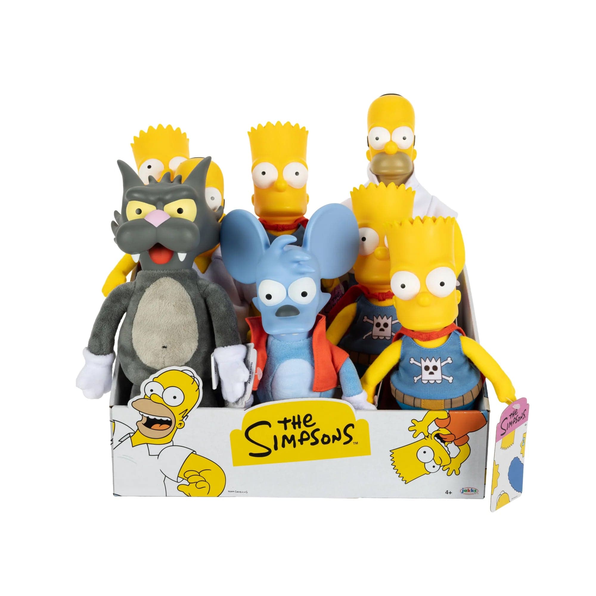 Case Pack - The Simpsons Plush Wave 2 by Jakks Pacific
