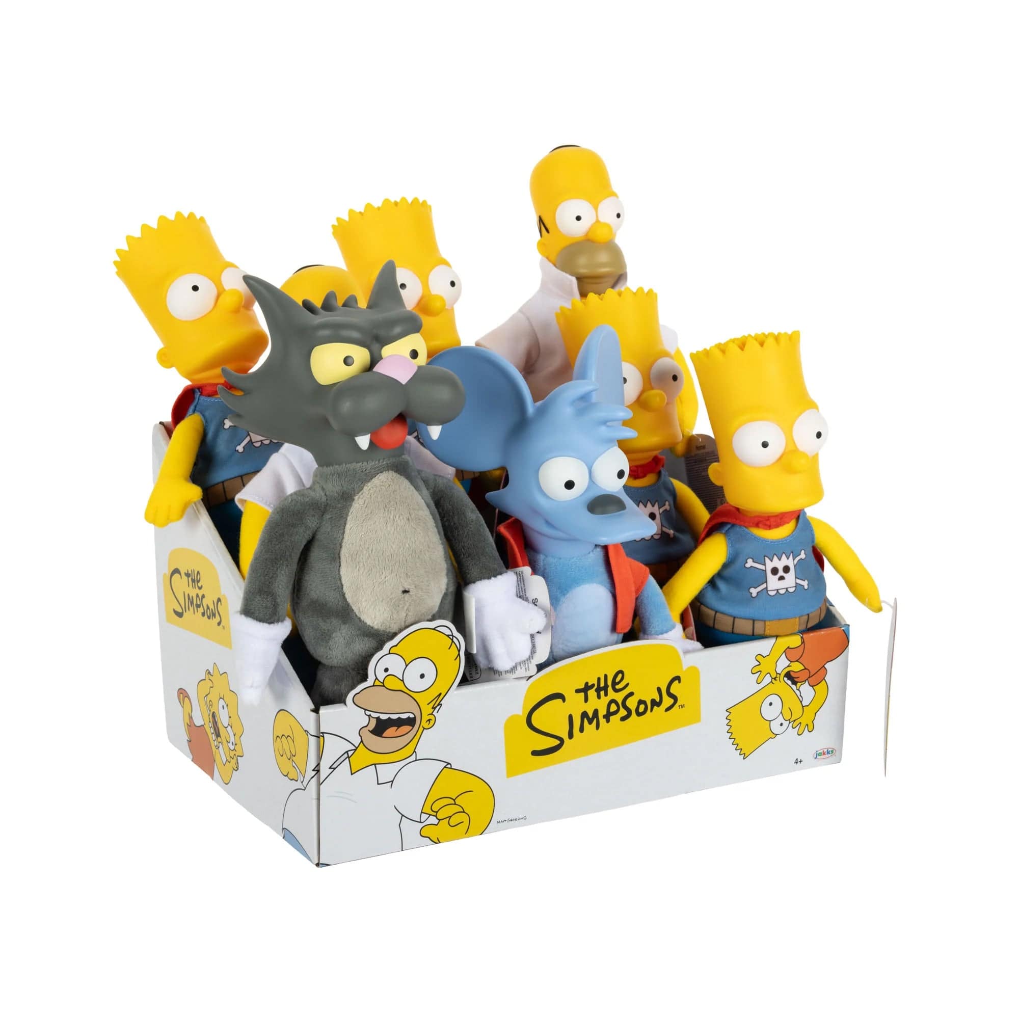 Case Pack - The Simpsons Plush Wave 2 by Jakks Pacific