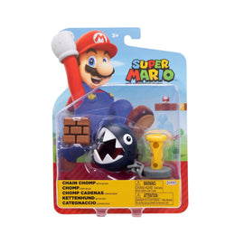 Chain Chomp - Super Mario Nintendo 4" Figure Wave 48 Jakks Pacific