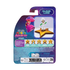 Cloud Luigi with Star 1.5-Inch Mini Figure - Super Mario Galaxy Movie by JAKKS Pacific