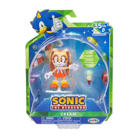 Cream - Sonic the Hedgehog 35th Anniversary 4-Inch Action Figure by JAKKS Pacific