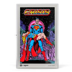 Superman - Death of Supergirl 'Crisis on Infinite Earths' 1985 Issue #7 Silver Collectible by Agoro