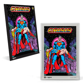 Superman - Death of Supergirl 'Crisis on Infinite Earths' 1985 Issue #7 Silver Collectible by Agoro
