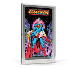 Superman - Death of Supergirl 'Crisis on Infinite Earths' 1985 Issue #7 Silver Collectible by Agoro