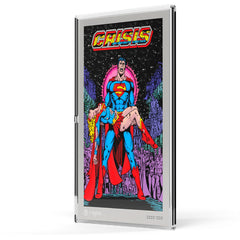 Superman - Death of Supergirl 'Crisis on Infinite Earths' 1985 Issue #7 Silver Collectible by Agoro