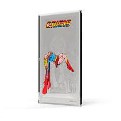 Superman - Death of Supergirl 'Crisis on Infinite Earths' 1985 Issue #7 Silver Collectible by Agoro