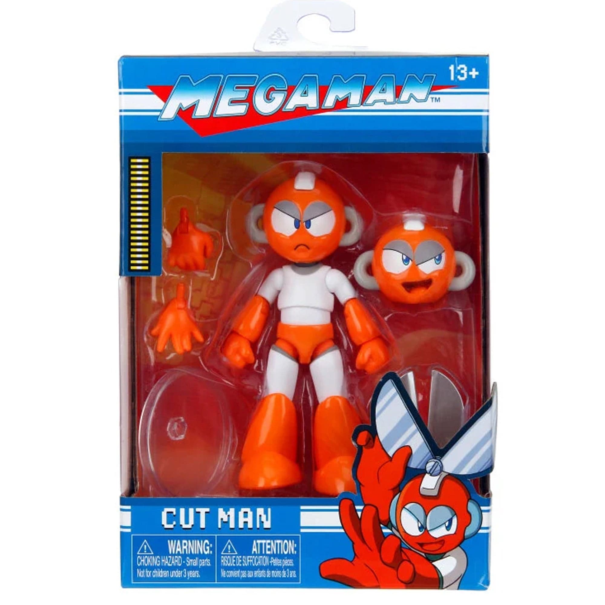 Cut Man 1/12 Scale Mega Man Action Figure by Jada Toys