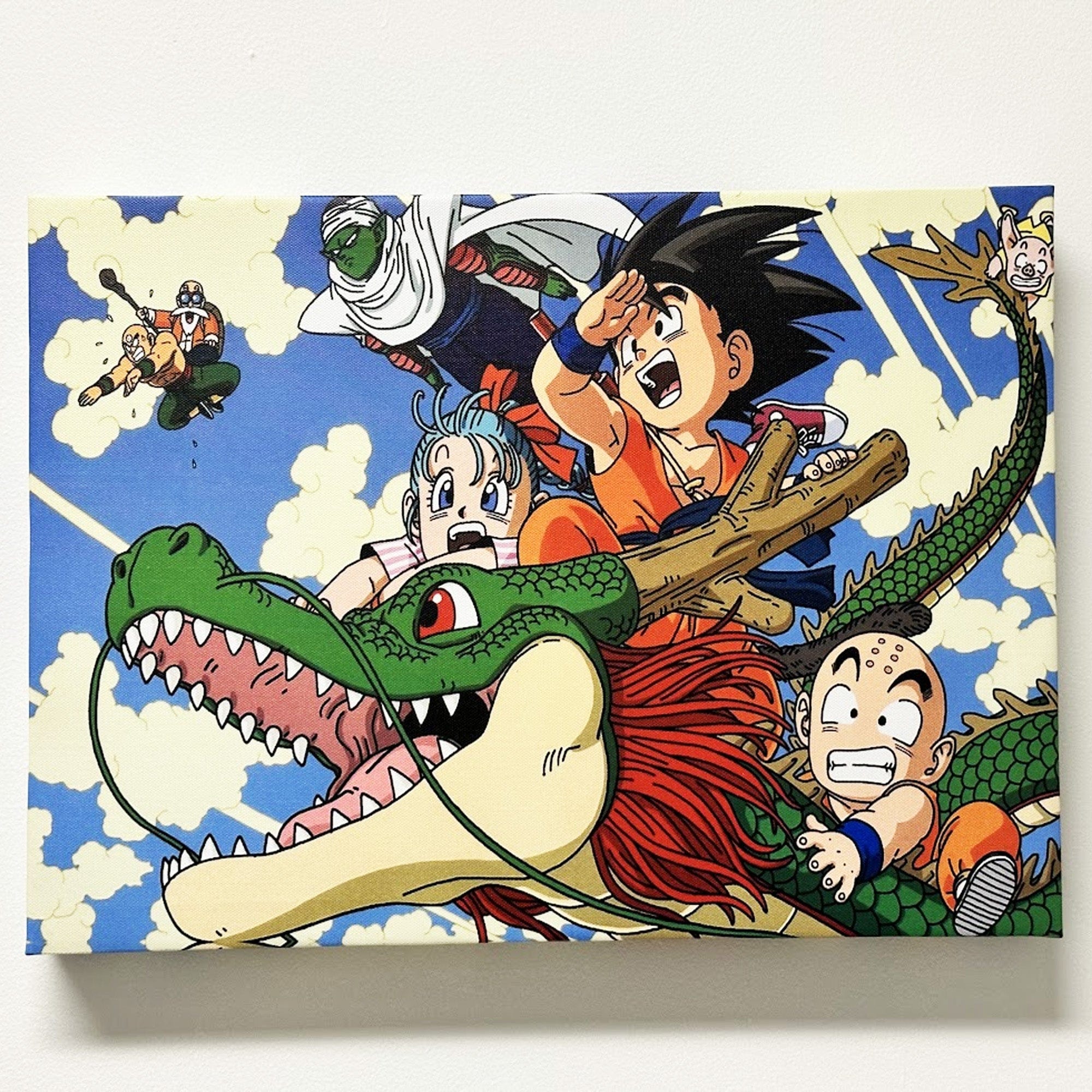 12x18 shops custom dragon ball z abstract art