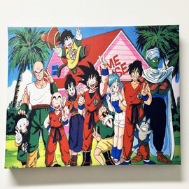 Kame House - Dragon Ball Z Gallery Wrapped 12x18 Canvas Wall Art