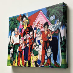 Kame House - Dragon Ball Z Gallery Wrapped 12x18 Canvas Wall Art