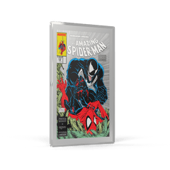 The Amazing Spiderman #316: Venom Unleashed 1 oz Silver Marvel COMIX Foil by Agoro