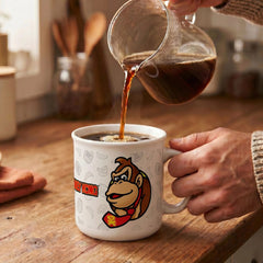 Nintendo Donkey Kong DK & Diddy Faces 20 oz Ceramic Camper Mug