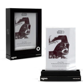 Darth Vader Star Wars Sketch Art 5g Silver Collectible Foil by Agoro