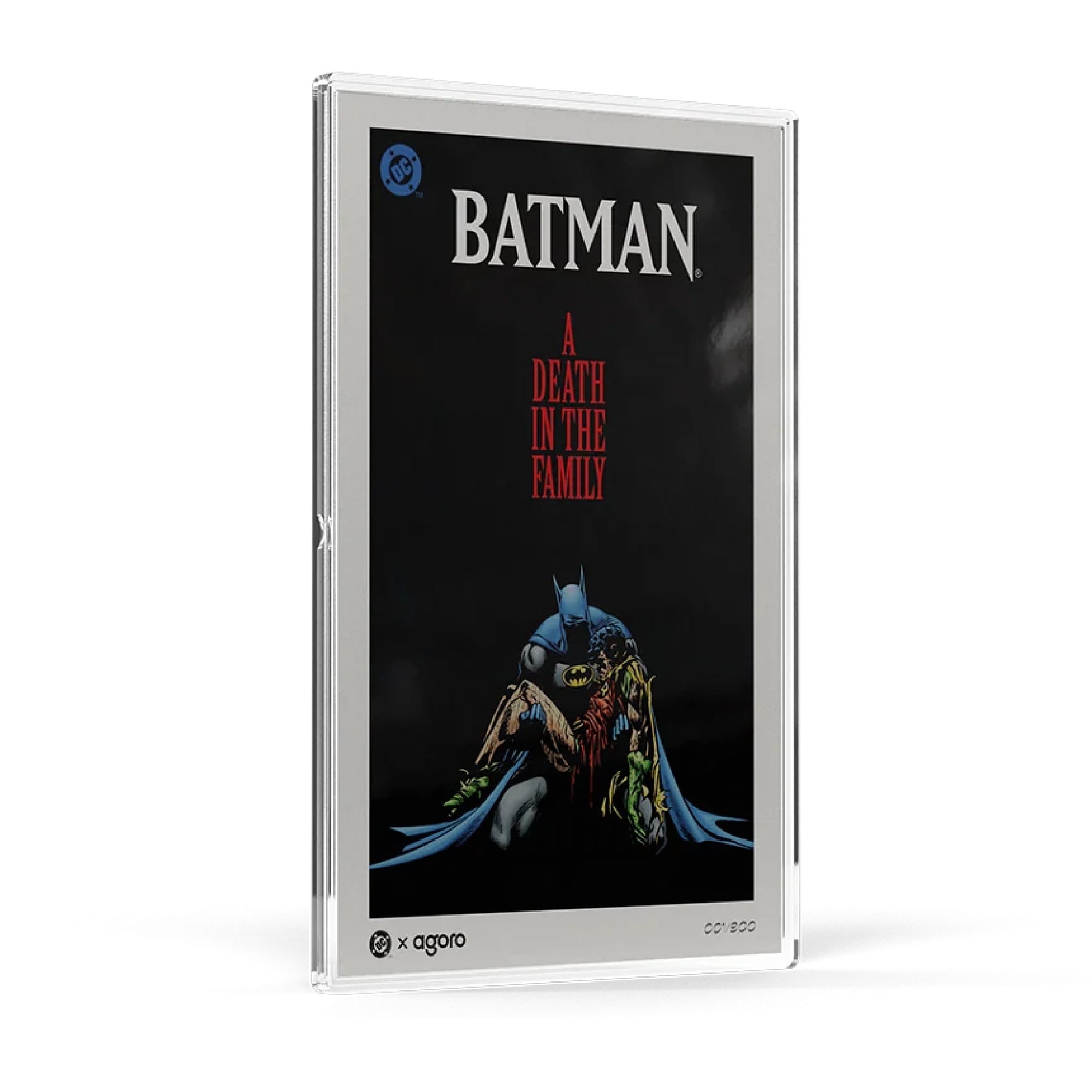 Batman: A Death in the Family 20g Silver Collectible Foil by Agoro (Styles May Vary)