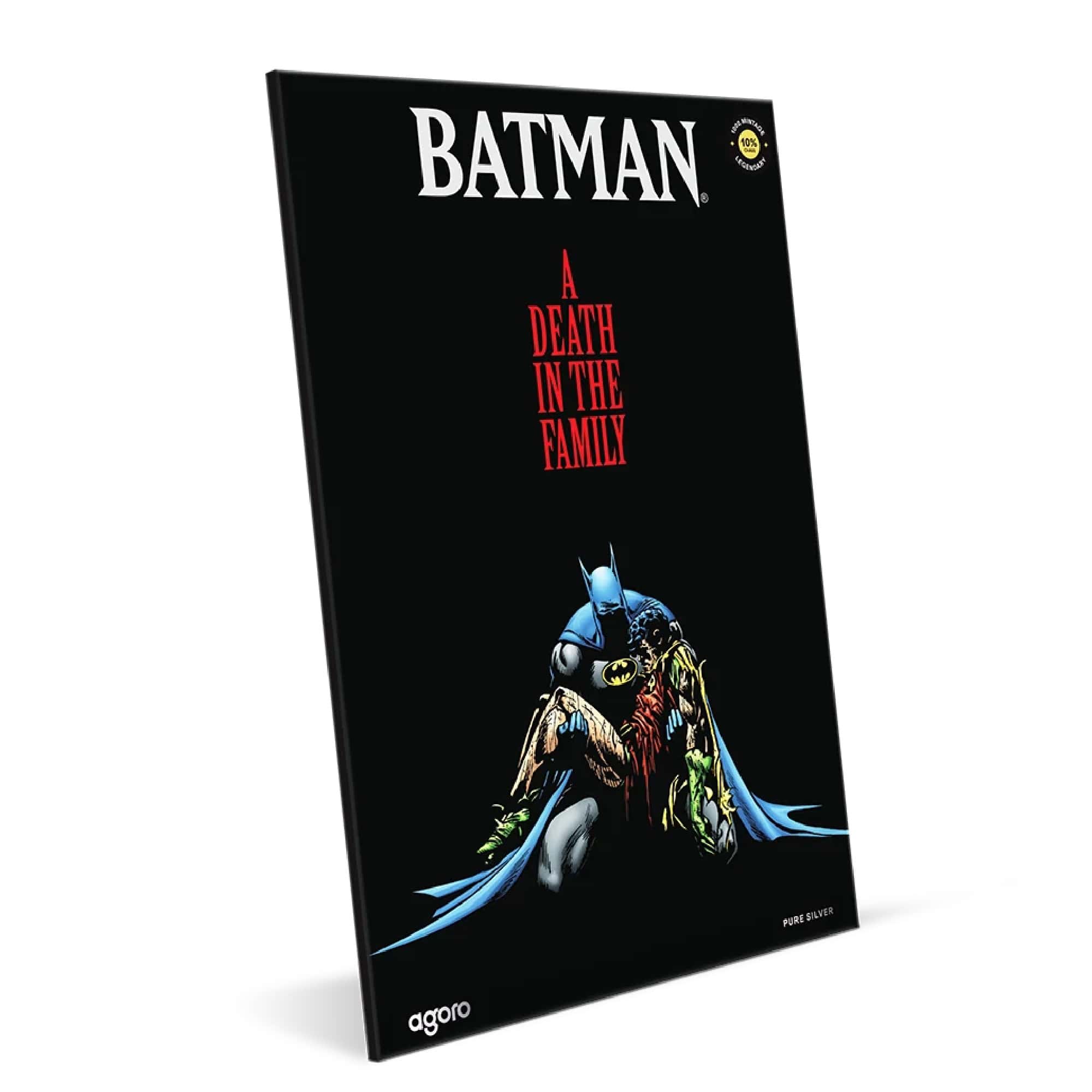 Batman: A Death in the Family 20g Silver Collectible Foil by Agoro (Styles May Vary)