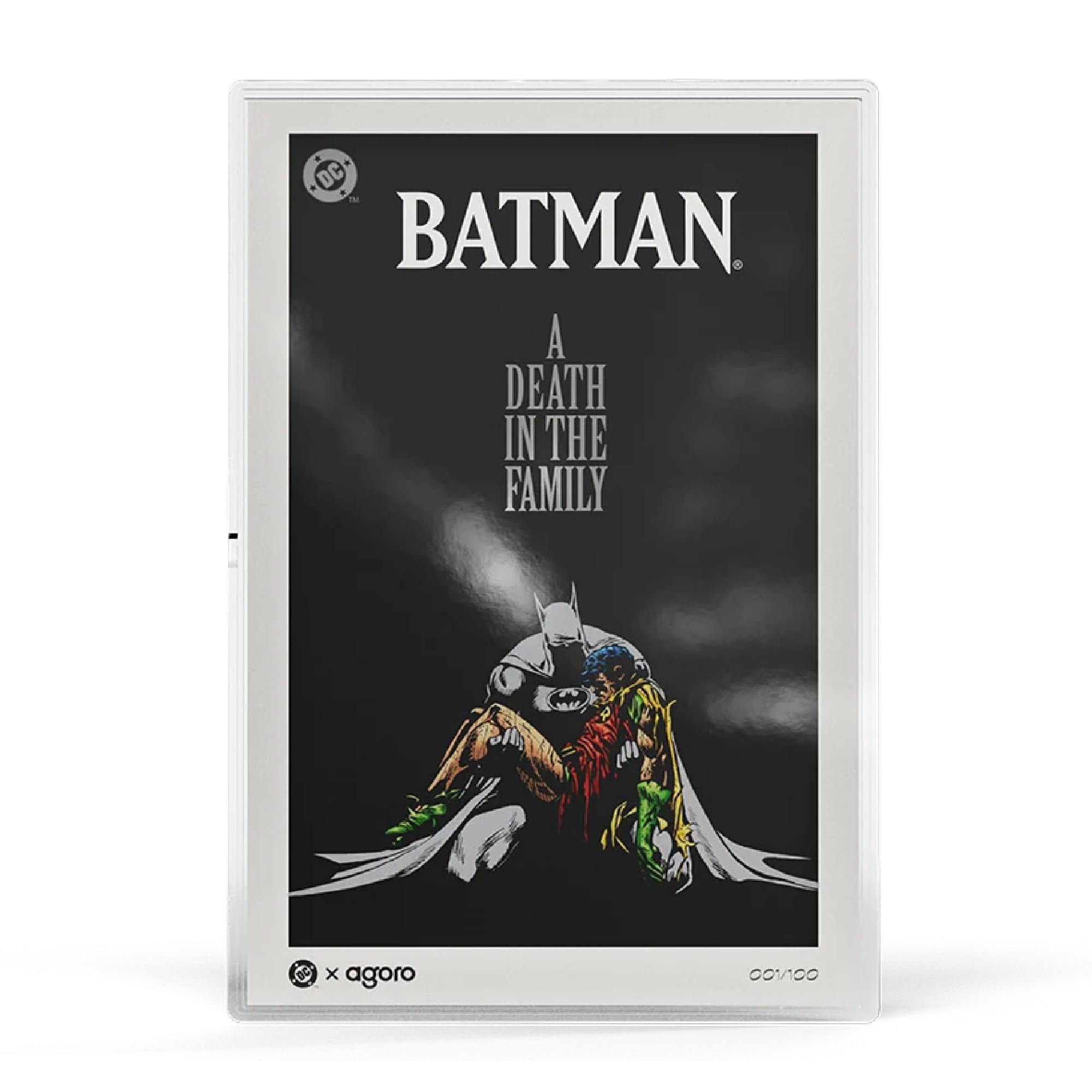 Batman: A Death in the Family 20g Silver Collectible Foil by Agoro (Styles May Vary)