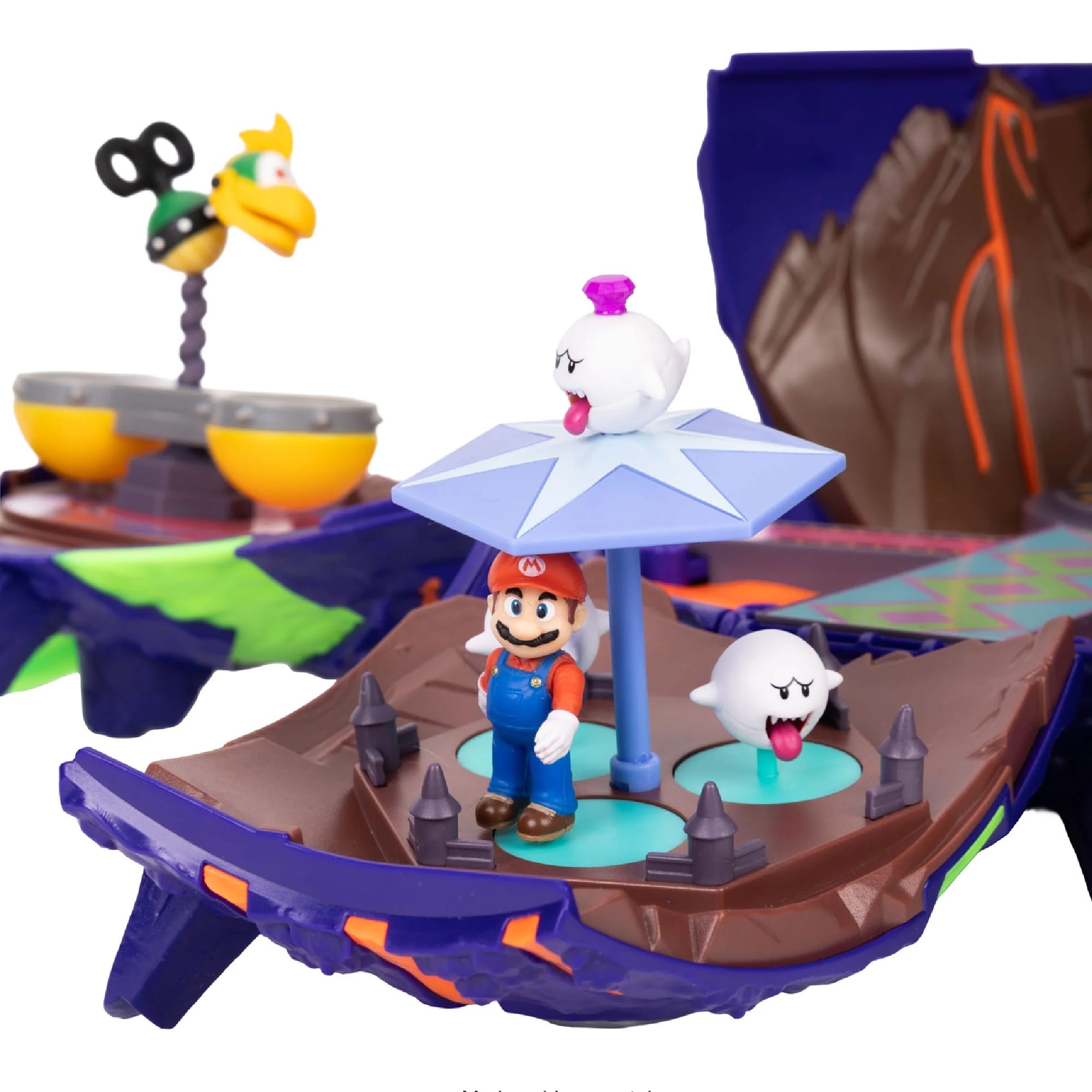 Deluxe Wonder Bowser Jr. Planet Playset - Super Mario Galaxy Movie by JAKKS Pacific