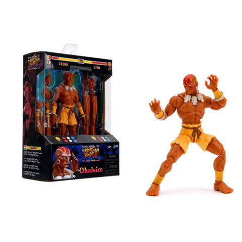 Dhalsim - Street Fighter II CAPCOM 6" Action FIgure by Jada Toys